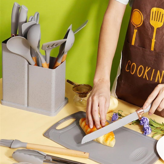 KITCHEN UTENSILS 19 PC