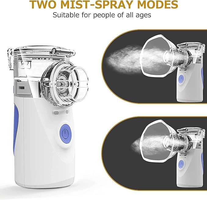 Portable Mesh Nebulizer – Compact, Efficient, Easy to Use
